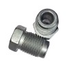 Brake Line Nut M10x1 for DIN Bubble Flare ZnNi Alloy Plated  Male Fitting for Bundy Hydraulic Brake Pipe