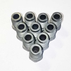 Brake Line Nut M10x1 for DIN Bubble Flare ZnNi Alloy Plated  Male Fitting for Bundy Hydraulic Brake Pipe