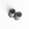 Inverted Flare Brake Line Nut M12x1 Male Fitting Black Zinc-Nickel Plated Double Flare for Bundy Hydraulic Brake Pipe