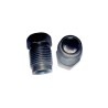 Inverted Flare Brake Line Nut M12x1 Male Fitting Black Zinc-Nickel Plated Double Flare for Bundy Hydraulic Brake Pipe