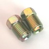 Brake Line Nut M10x1 Inverted Flare Galvanized Male Fitting Double Flare for Bundy Hydraulic Brake Pipe Plated SAE No. 040110
